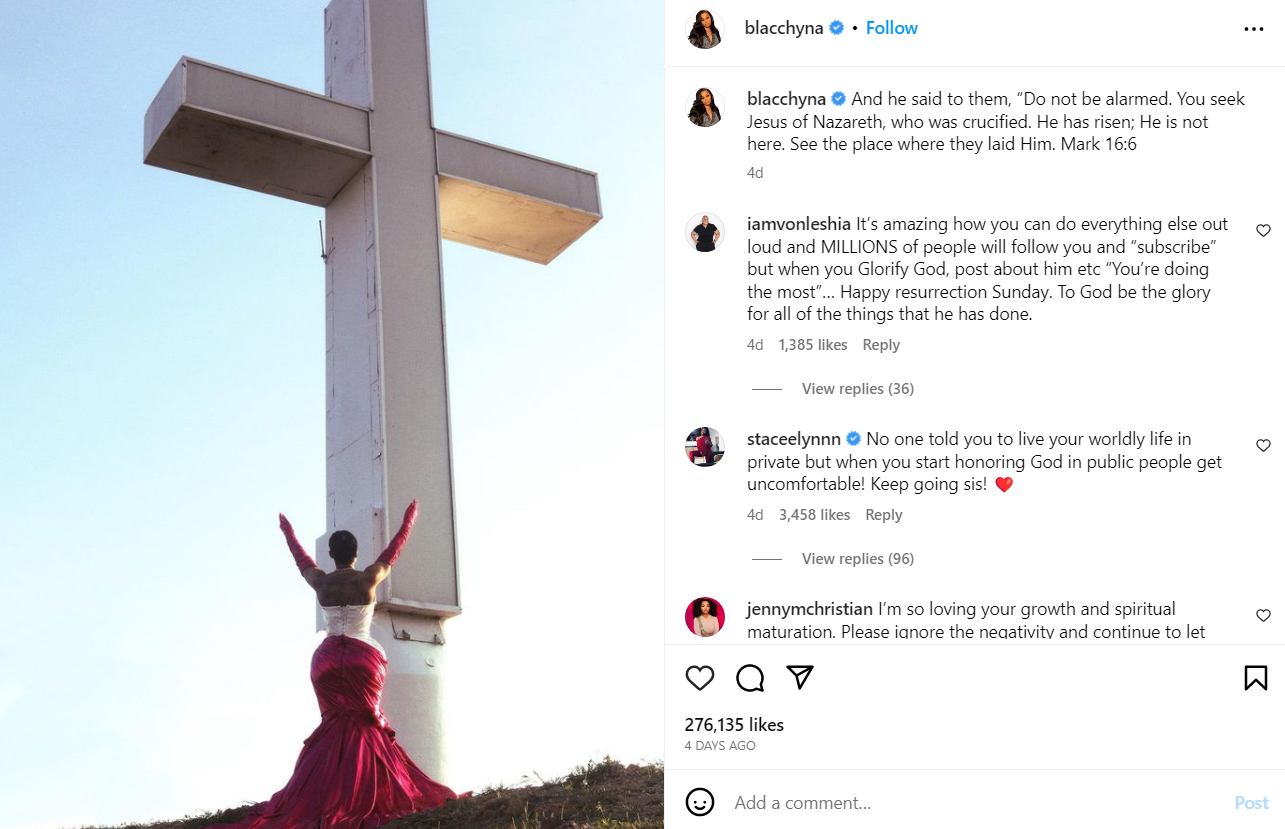 Screenshot 2023 04 13 130649 Blac Chyna Says She's a Born-Again Christian. Her Mother Says She's "In the Illuminati". Who's Right?