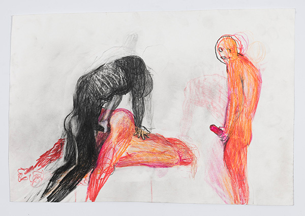 cahn6 Γιατί η τέχνη της Miriam Cahn που απεικονίζει την κακοποίηση παιδιών εκτίθεται σε μουσεία;  Και γιατί ο Μακρόν την υπερασπίζεται;
