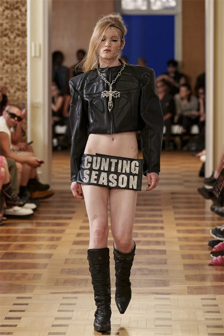 namilia14 This 2023 Berlin Fashion Show Was All About Mocking Christianity in the Trashiest Way Possible