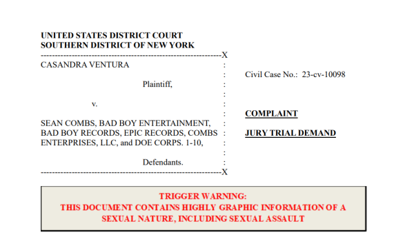 Screenshot 2023 11 18 121910 e1700328005768 The Lawsuit Against Diddy for Rape and Sex Trafficking Was Settled in One Day. What Does This Say About the Music Industry?